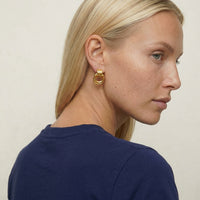 Interlocking Circle Earrings - Stainless Steel - Isadora