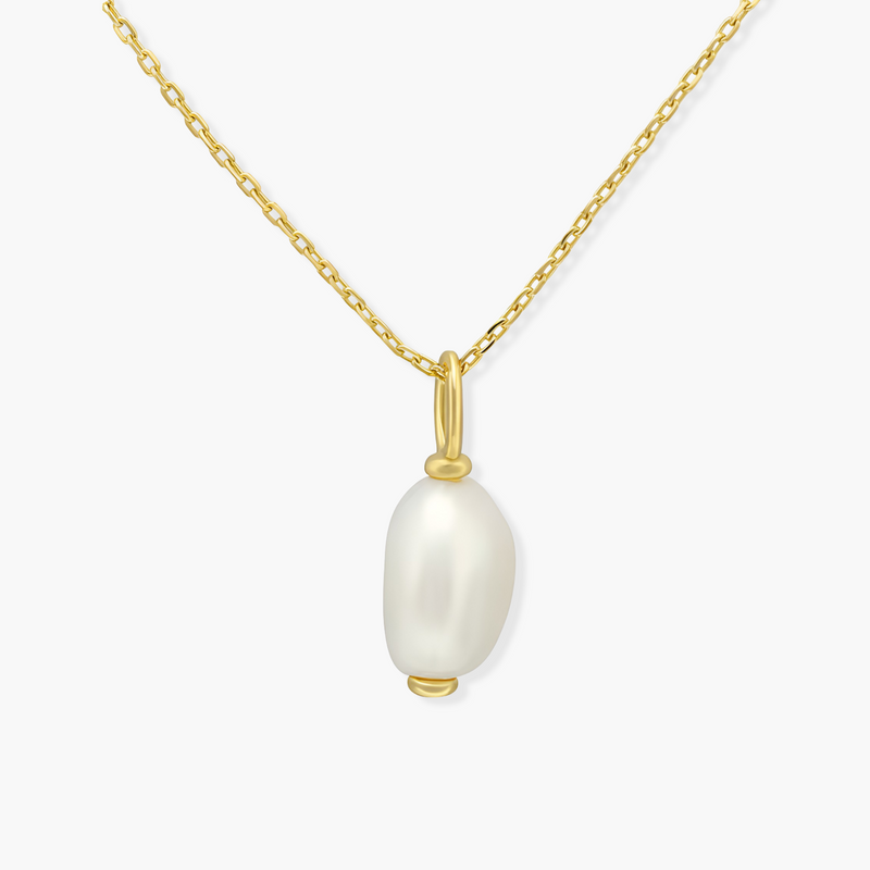 Baroque Pearl S925 18K Gold Plated Necklace - Juliette